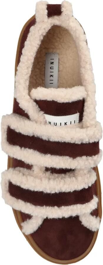 Inuikii Lammy low-top sneakers met klittenband Rood - Foto 5