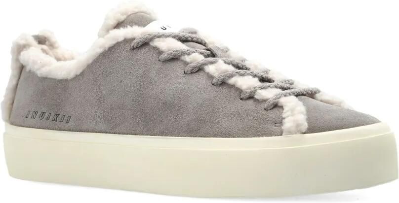 Inuikii Lammy sneakers van suède leer Grijs - Foto 3