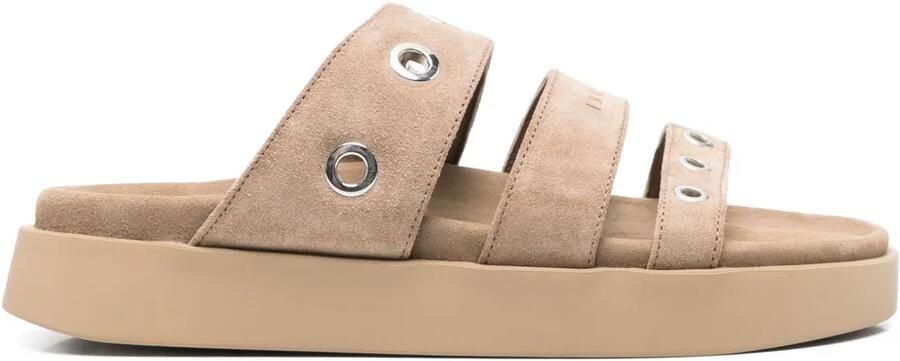 Inuikii Leren sandalen Beige