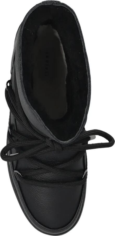 Inuikii Leren snowboots met veters Zwart - Foto 4