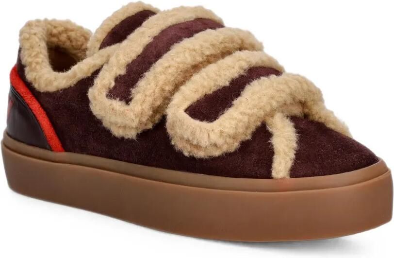 Inuikii Lila sneakers met klittenband Bruin - Foto 2