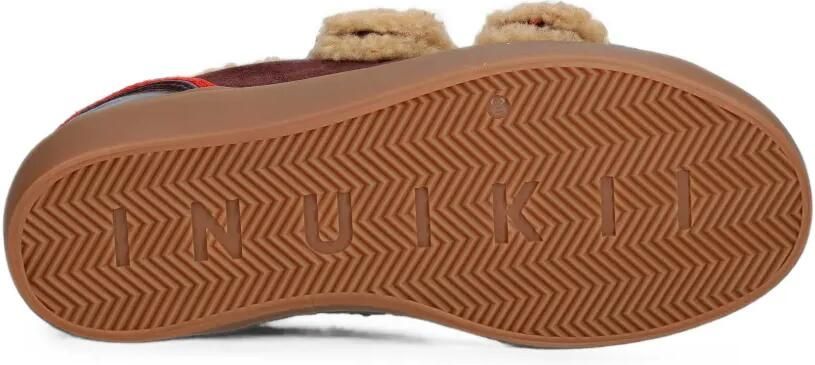Inuikii Lila sneakers met klittenband Bruin - Foto 5