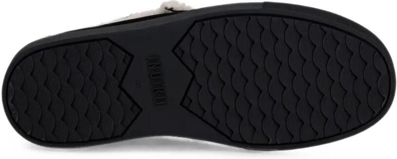 Inuikii Loafers met lammy afwerking en koeienprint Zwart - Foto 5