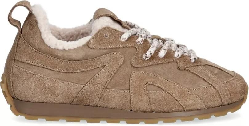 Inuikii Maribella suède sneakers Bruin