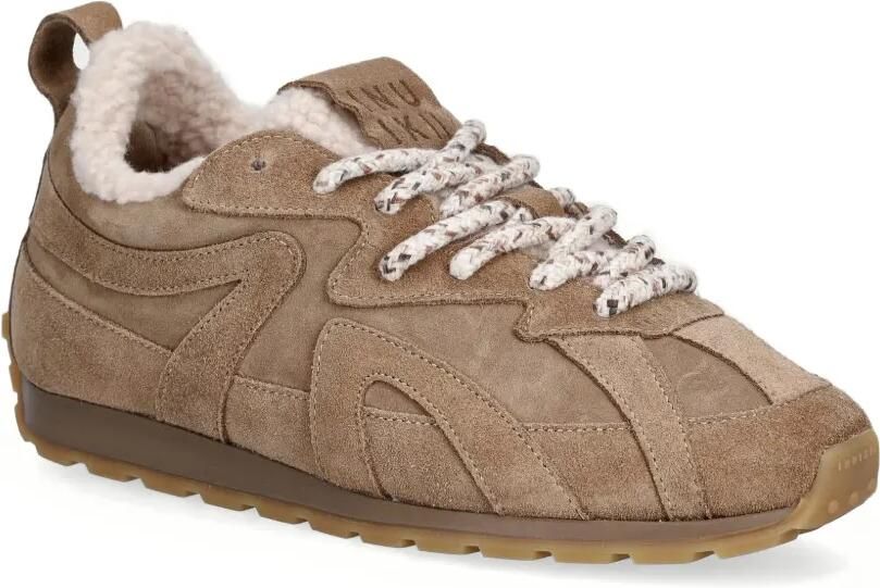 Inuikii Maribella suède sneakers Bruin - Foto 2