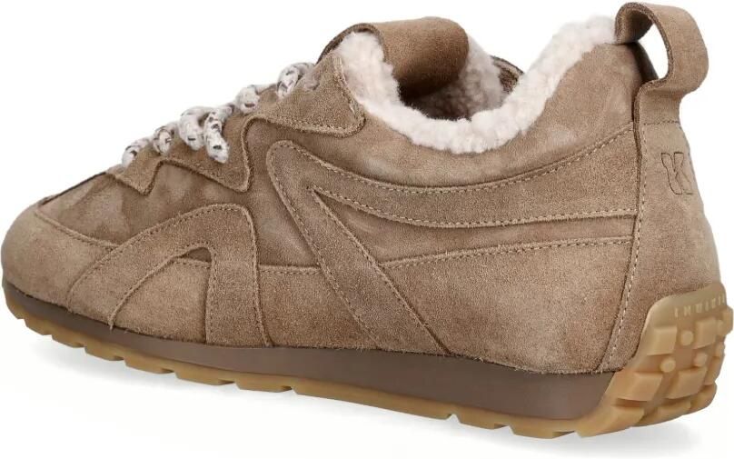 Inuikii Maribella suède sneakers Bruin - Foto 3