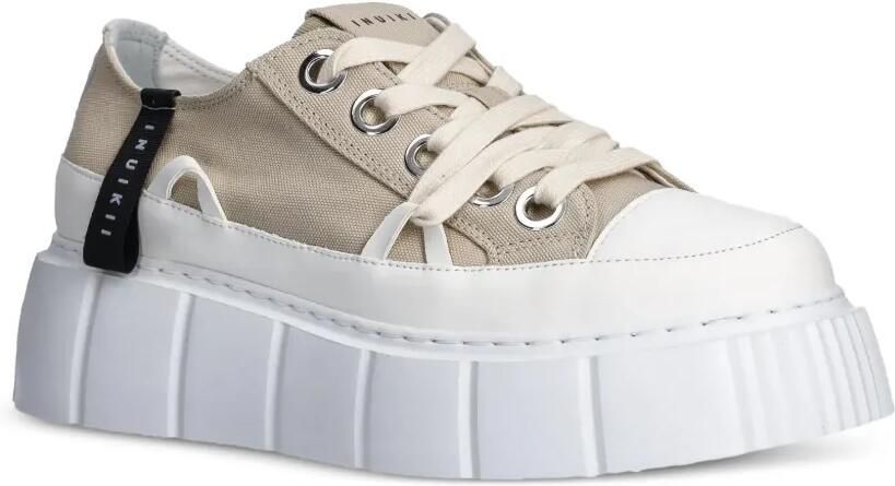 Inuikii Matilda canvas Matilda Canvas low sneakers Bruin - Foto 3