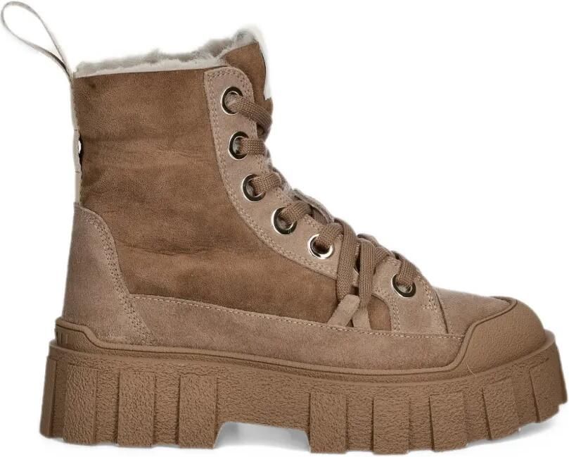 Inuikii Matilda lace-up platform boots Bruin