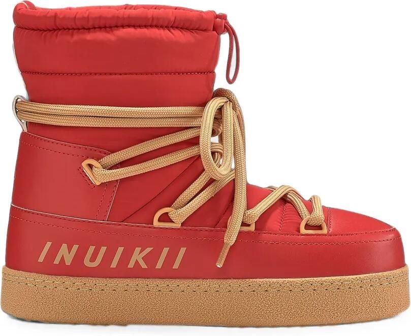 Inuikii Mountain lace-up boots Rood