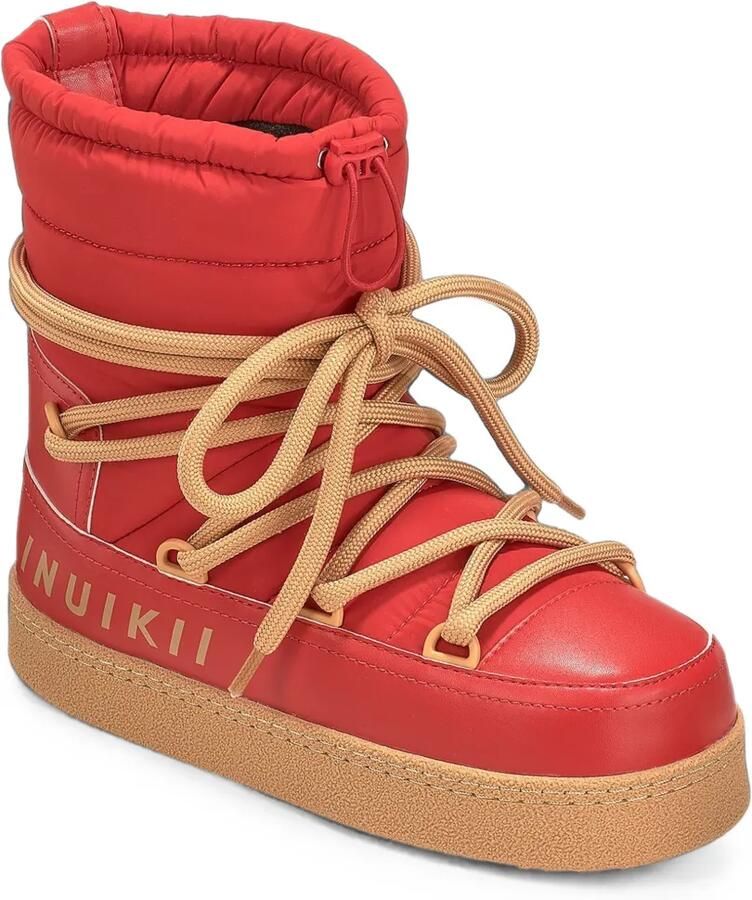 Inuikii Mountain lace-up boots Rood - Foto 2