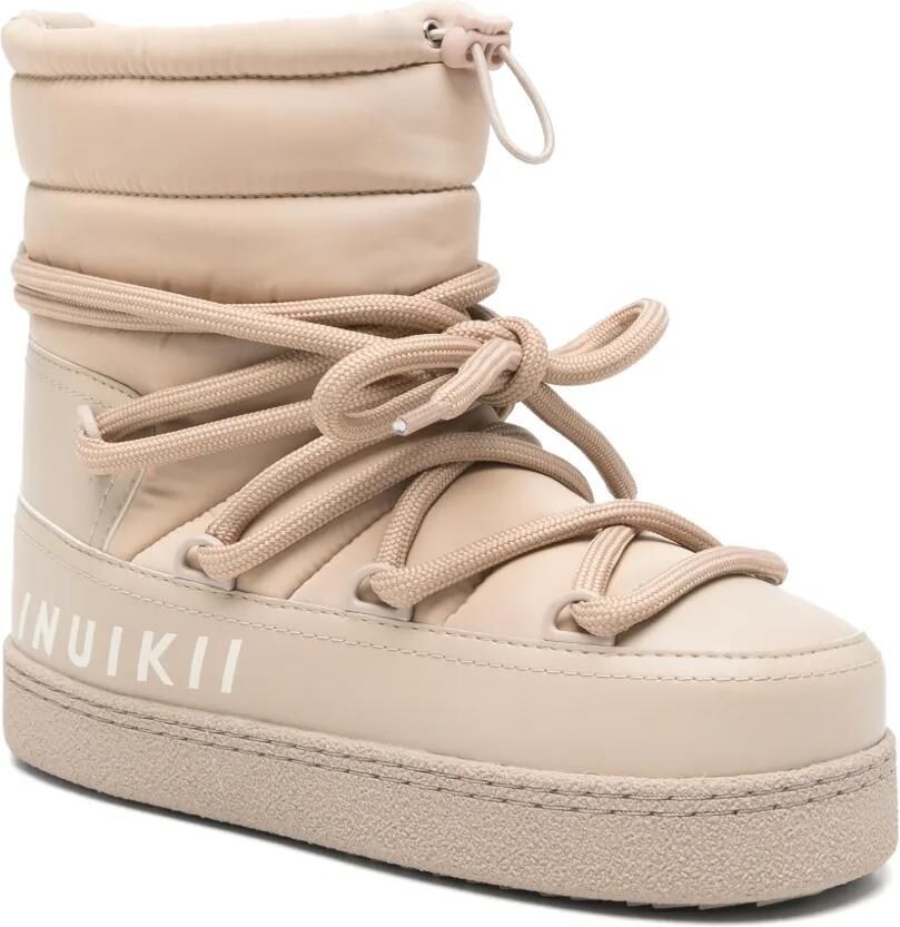Inuikii Mountain padded lace-up boots Beige - Foto 3