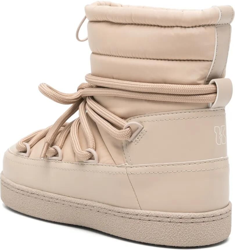 Inuikii Mountain padded lace-up boots Beige - Foto 2