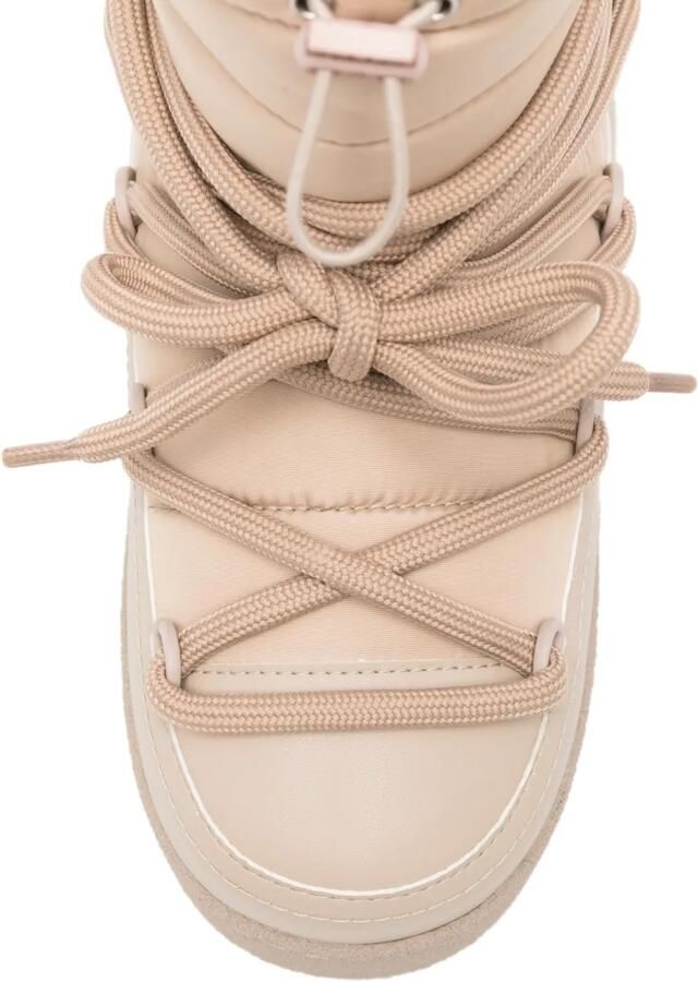 Inuikii Mountain padded lace-up boots Beige - Foto 4
