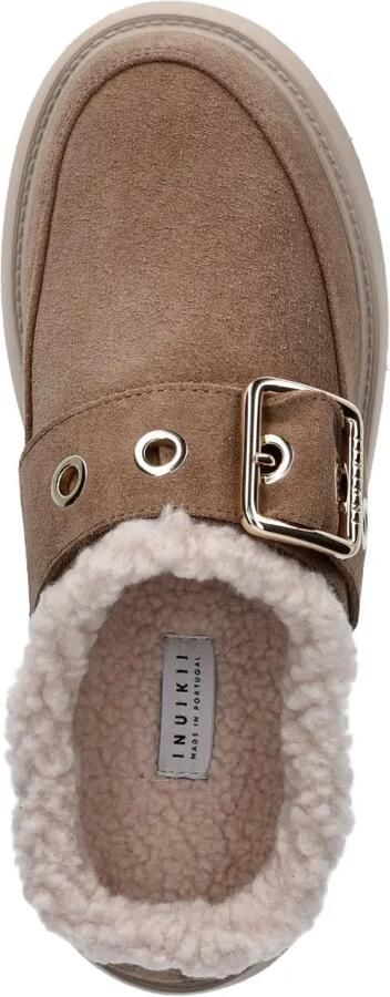 Inuikii Muiltjes met gespdetail Beige - Foto 4