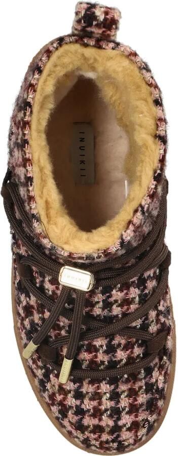 Inuikii Plaid Low snowboots Bruin - Foto 5