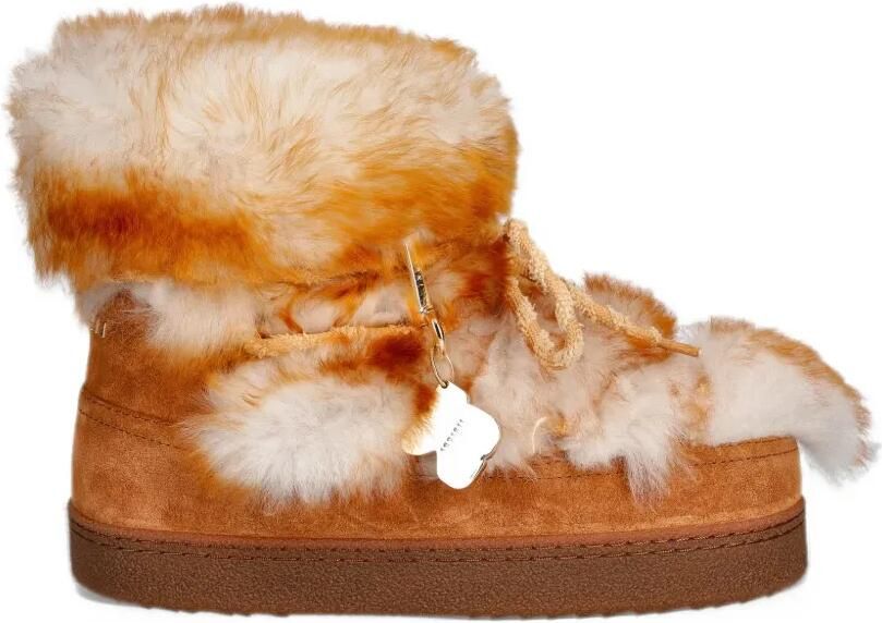 Inuikii shearling-trim boots Bruin