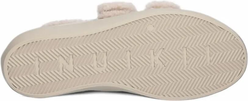 Inuikii Sneakers met lammy afwerking en gesp Wit - Foto 4