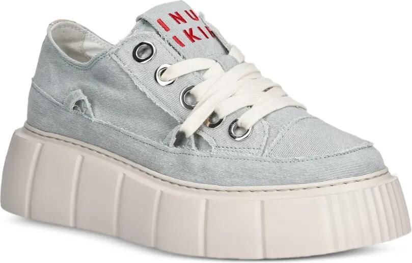 Inuikii Sneakers met chunky zool en franje Blauw - Foto 4