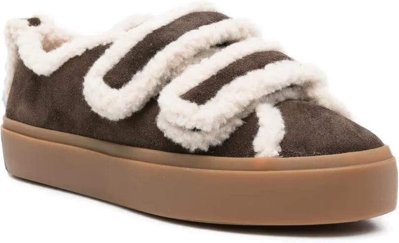 Inuikii Sneakers met klittenband Bruin - Foto 2