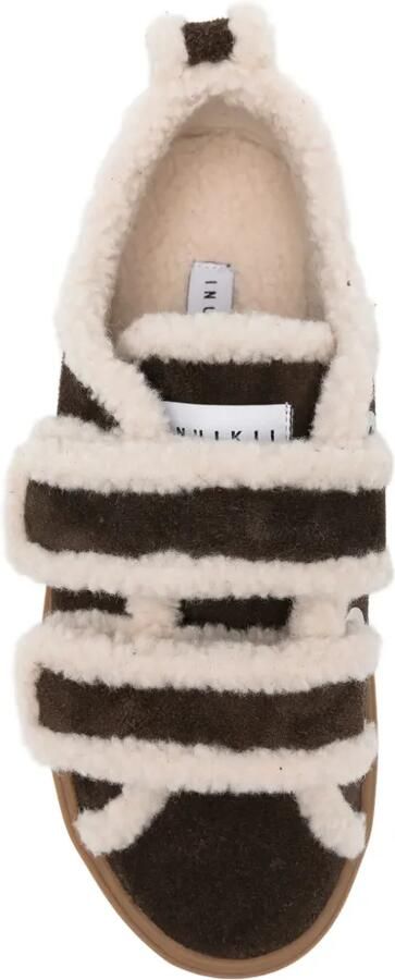 Inuikii Sneakers met klittenband Bruin - Foto 4