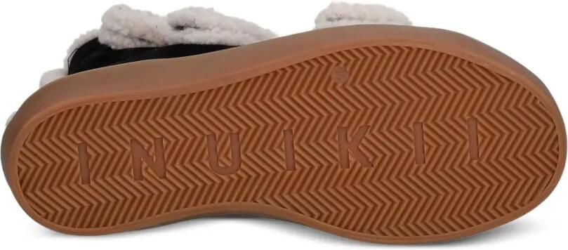 Inuikii Sneakers met klittenband en lammy afwerking Zwart - Foto 5