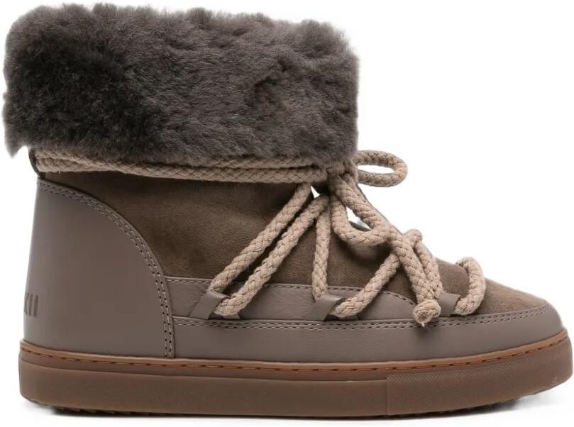 Inuikii Sneakers met veters Bruin