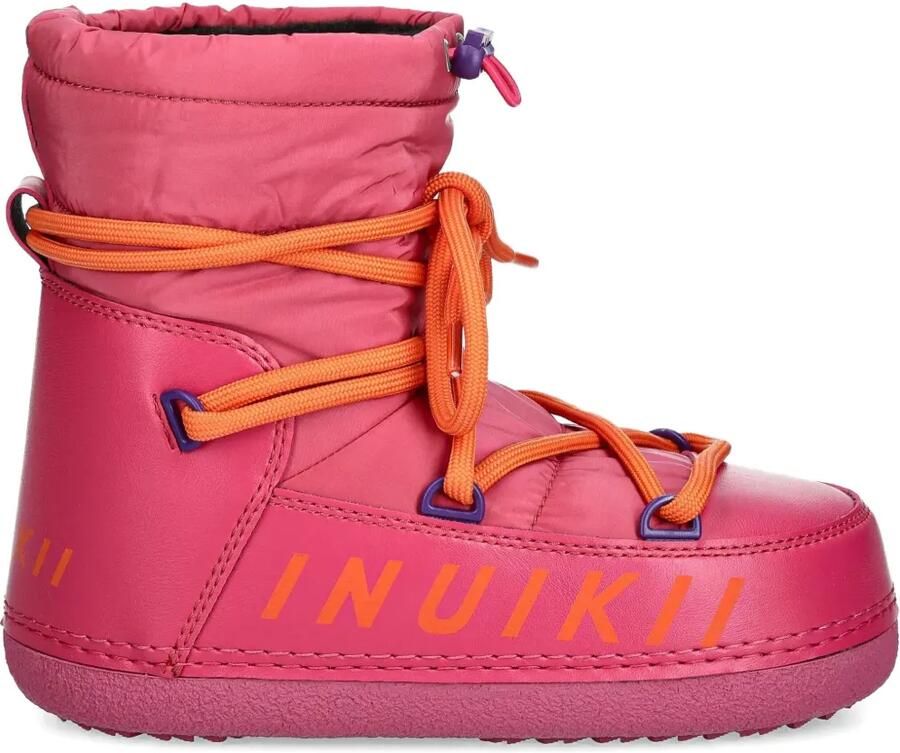 Inuikii Snow boots met veters Roze