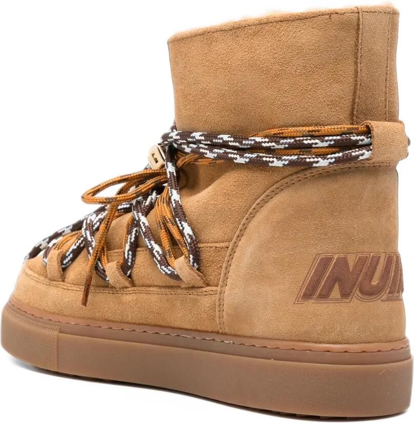 Inuikii Suède enkellaarzen Beige - Foto 2