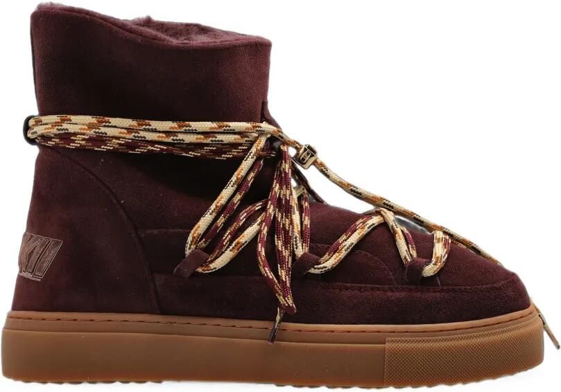 Inuikii Suède Double Tie snowboots Rood