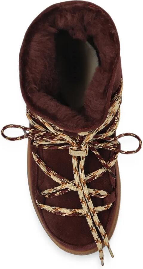 Inuikii Suède Double Tie snowboots Rood - Foto 4