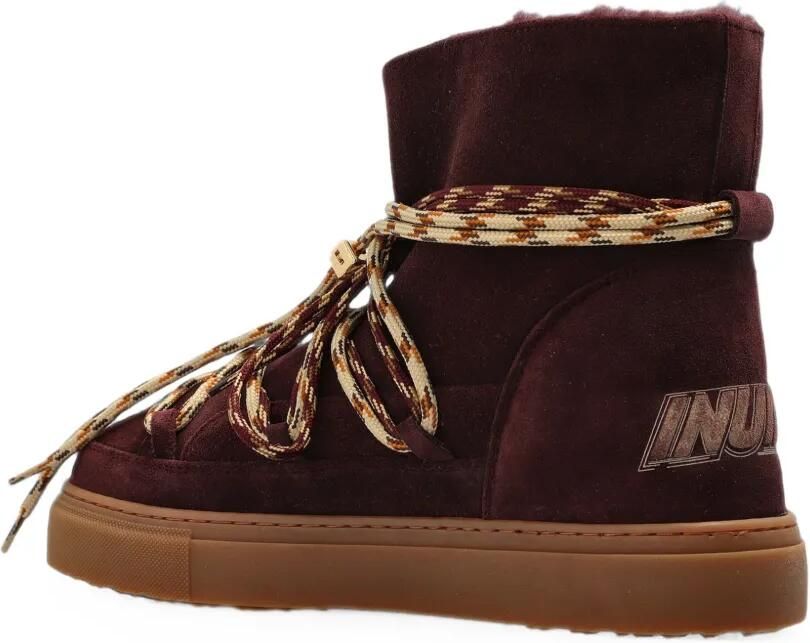 Inuikii Suède Double Tie snowboots Rood - Foto 3