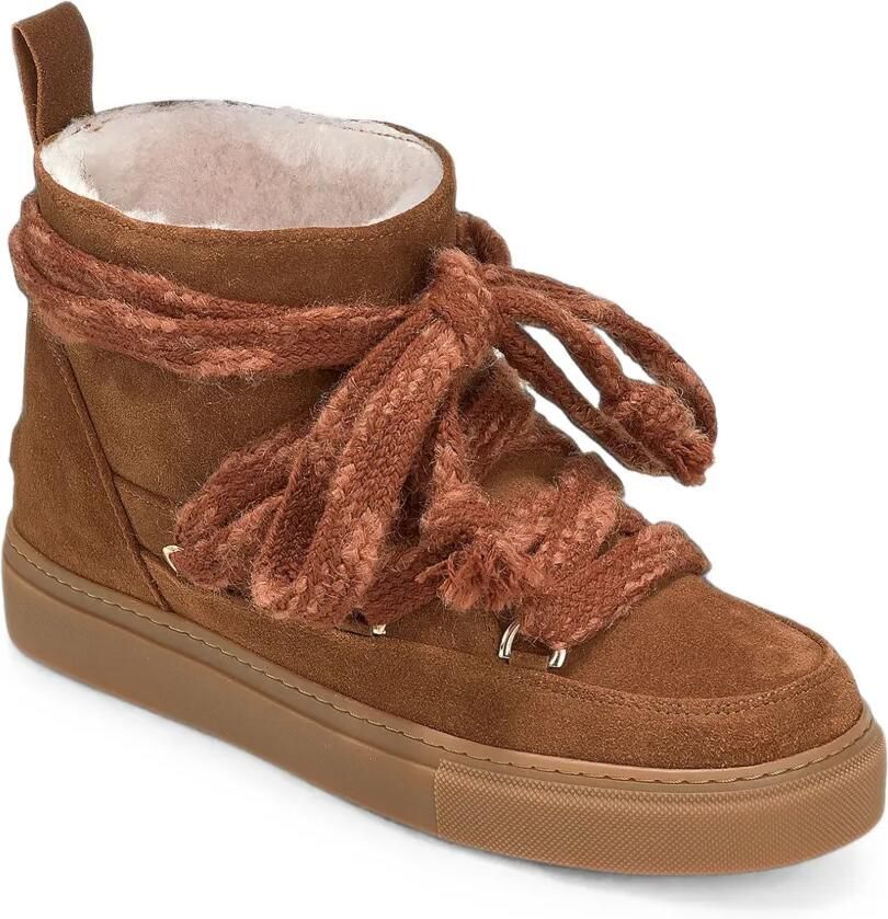 Inuikii Suede Knot enkellaarzen Bruin - Foto 2
