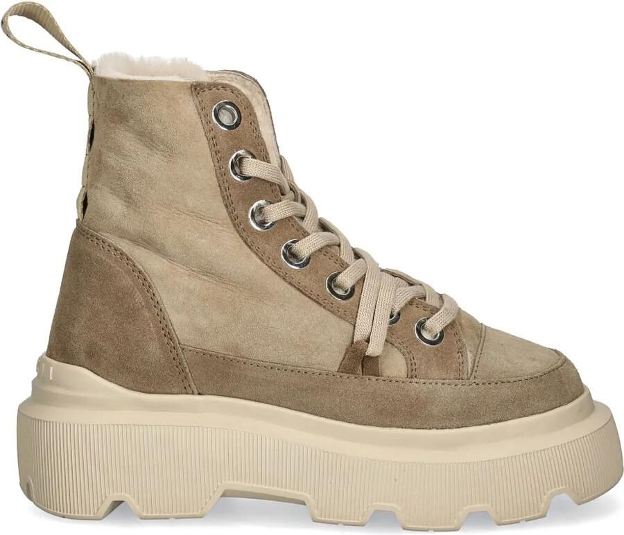 Inuikii Suède laarzen Beige