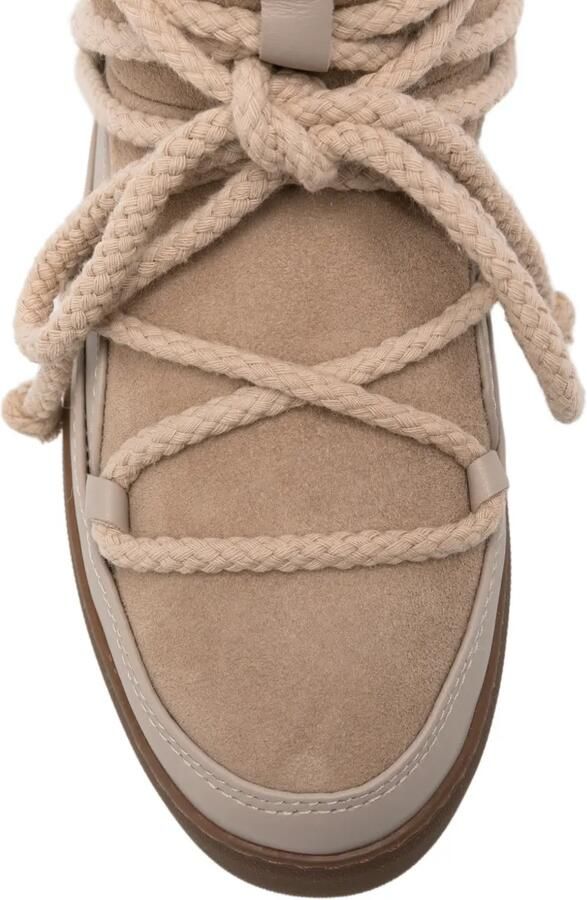 Inuikii Suède veterlaarzen Beige - Foto 4