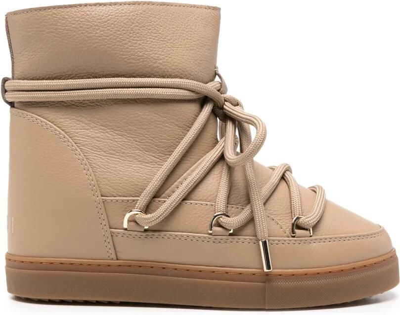 Inuikii Laarzen met sleehak Beige - Foto 3
