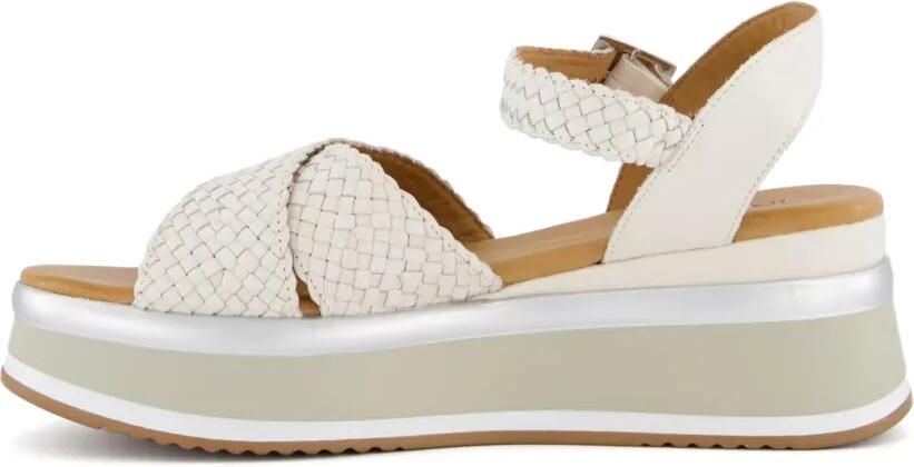 INUOVO Sandalen met plateauzool Beige - Foto 5