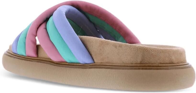 INUOVO Gewatteerde sandalen met kruisbandjes Roze - Foto 3