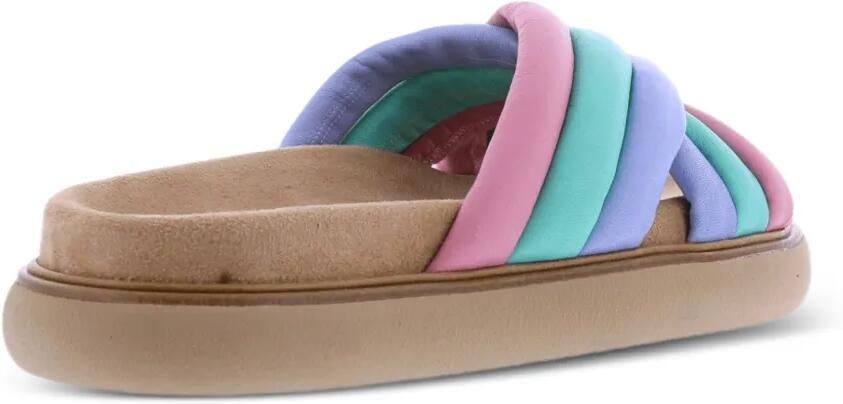 INUOVO Gewatteerde sandalen met kruisbandjes Roze - Foto 2