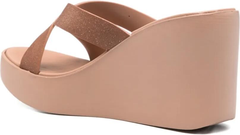 Ipanema High Fashion II sandalen met gekruiste bandjes en glitters Roze - Foto 3