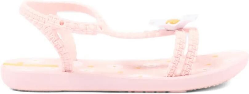 Ipanema Sandalen met bloe applicatie Roze