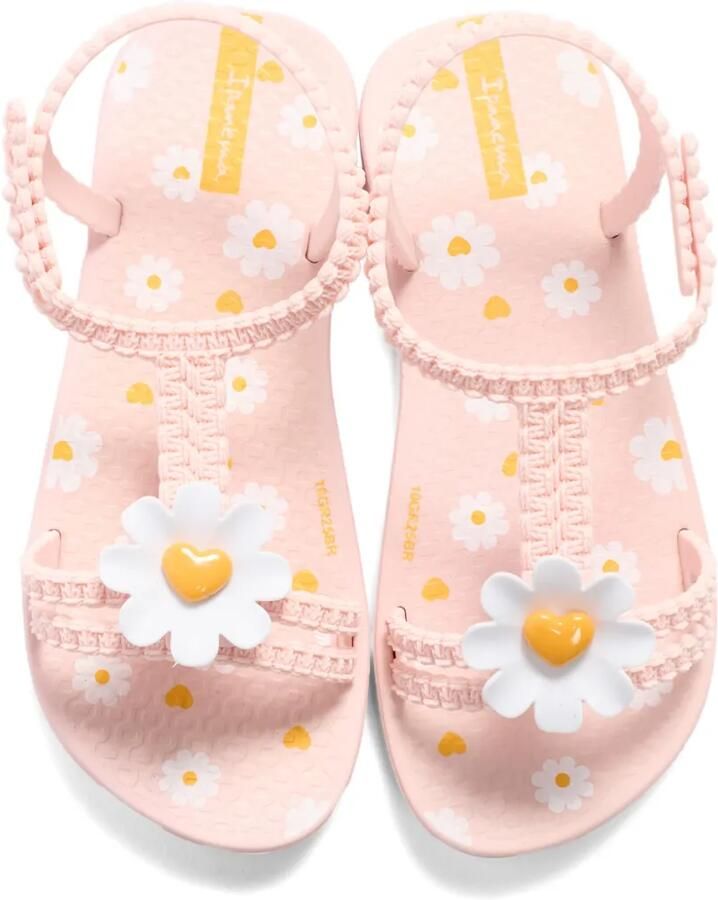 Ipanema Sandalen met bloe applicatie Roze - Foto 2
