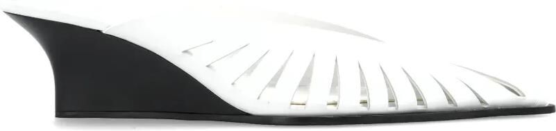 IRO FAUVE LOW CUT leren muiltjes Wit