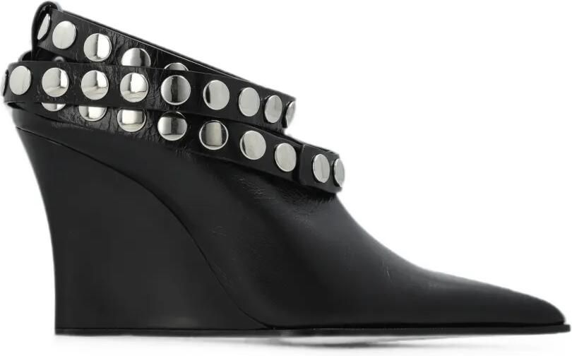 IRO Fauve pumps verfraaid met studs en sleehak Zwart