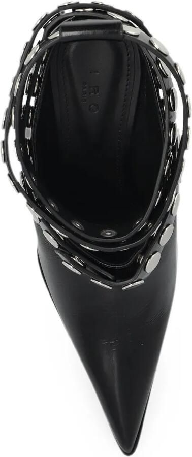 IRO Fauve pumps verfraaid met studs en sleehak Zwart - Foto 5