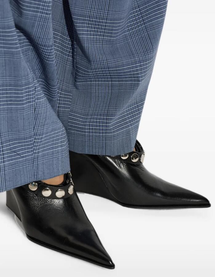 IRO Fauve pumps verfraaid met studs en sleehak Zwart - Foto 2