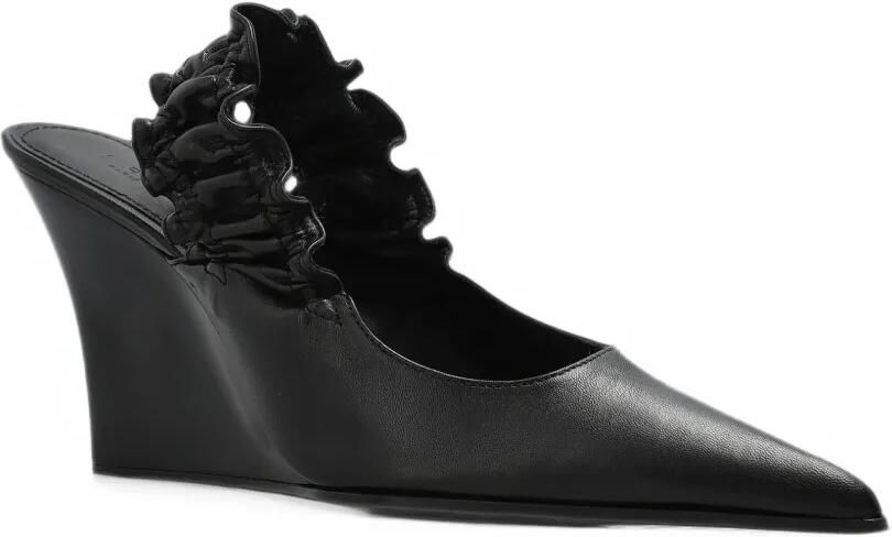 IRO Fauve Smock slingback pumps Zwart - Foto 4