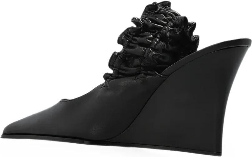 IRO Fauve Smock slingback pumps Zwart - Foto 3