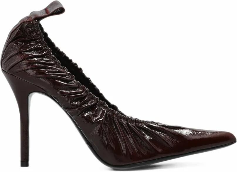 IRO Fronce ruched pumps Bruin