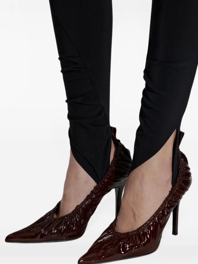 IRO Fronce ruched pumps Bruin - Foto 3