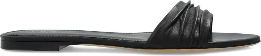 IRO Leren sandalen Zwart